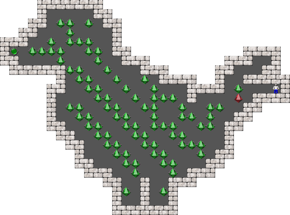 Sokoban Mass Remodel level 877